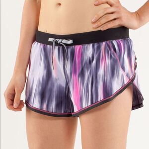 LULULEMON Run: Roll Down ShortMirage Deep Indigo EUC